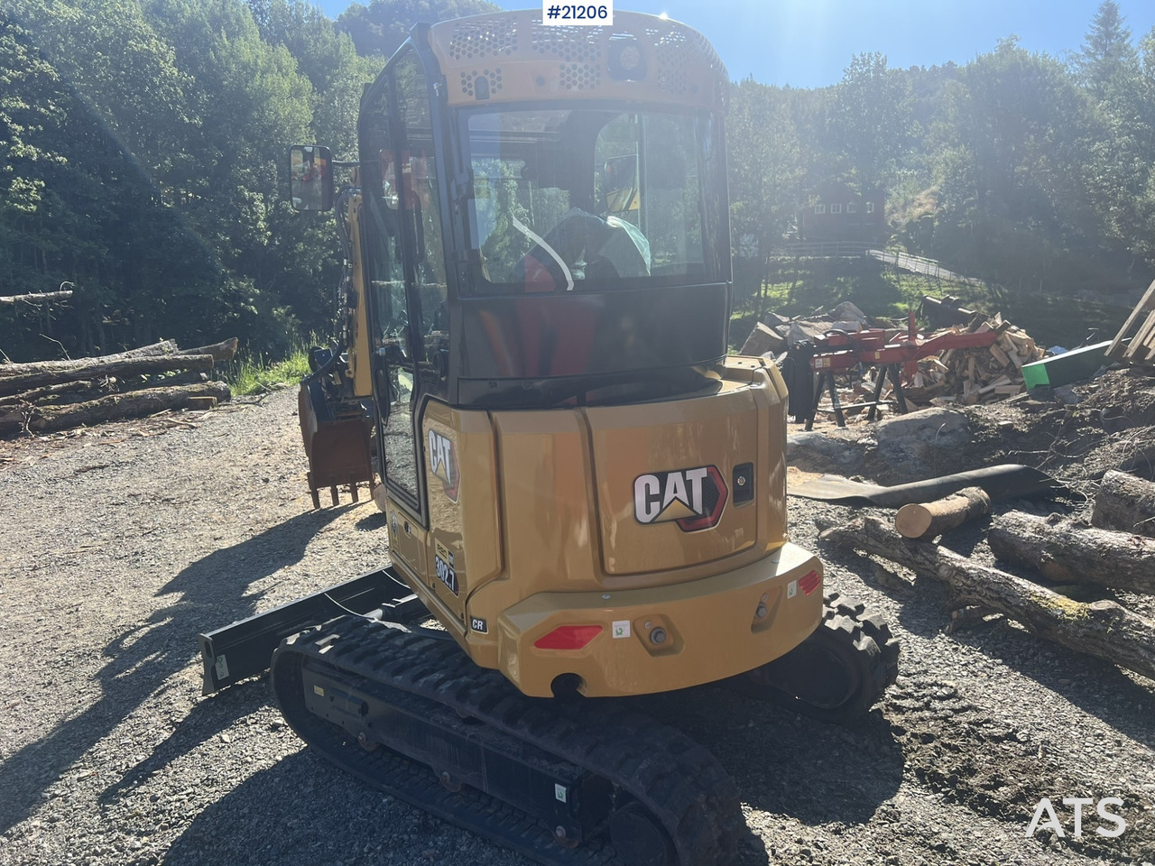 Caterpillar 302.7 CR gravemaskin m/ rototilt, pusseskuff,graveskuffe,klype og grøfteskuffe - Μίνι εκσκαφέας: φωτογραφία 3 Caterpillar 302.7 CR gravemaskin m/ rototilt, pusseskuff,graveskuffe,klype og grøfteskuffe - Μίνι εκσκαφέας: φωτογραφία 3