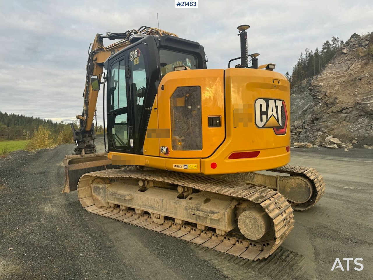 Caterpillar 315 - Ερπυστριοφόρος εκσκαφέας: φωτογραφία 5 Caterpillar 315 - Ερπυστριοφόρος εκσκαφέας: φωτογραφία 5