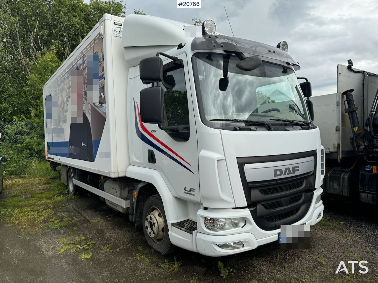 DAF LF 210 - Φορτηγό κόφα: φωτογραφία 1 DAF LF 210 - Φορτηγό κόφα: φωτογραφία 1