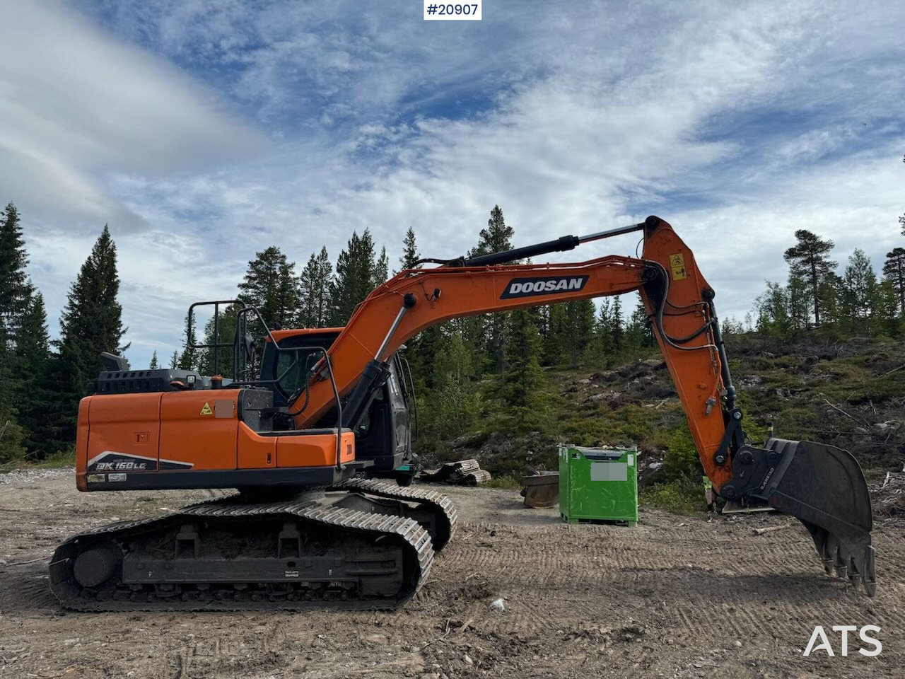 Doosan DX160LC Beltegraver – Rotortilt og 2 skuffer - Ερπυστριοφόρος εκσκαφέας: φωτογραφία 5 Doosan DX160LC Beltegraver – Rotortilt og 2 skuffer - Ερπυστριοφόρος εκσκαφέας: φωτογραφία 5