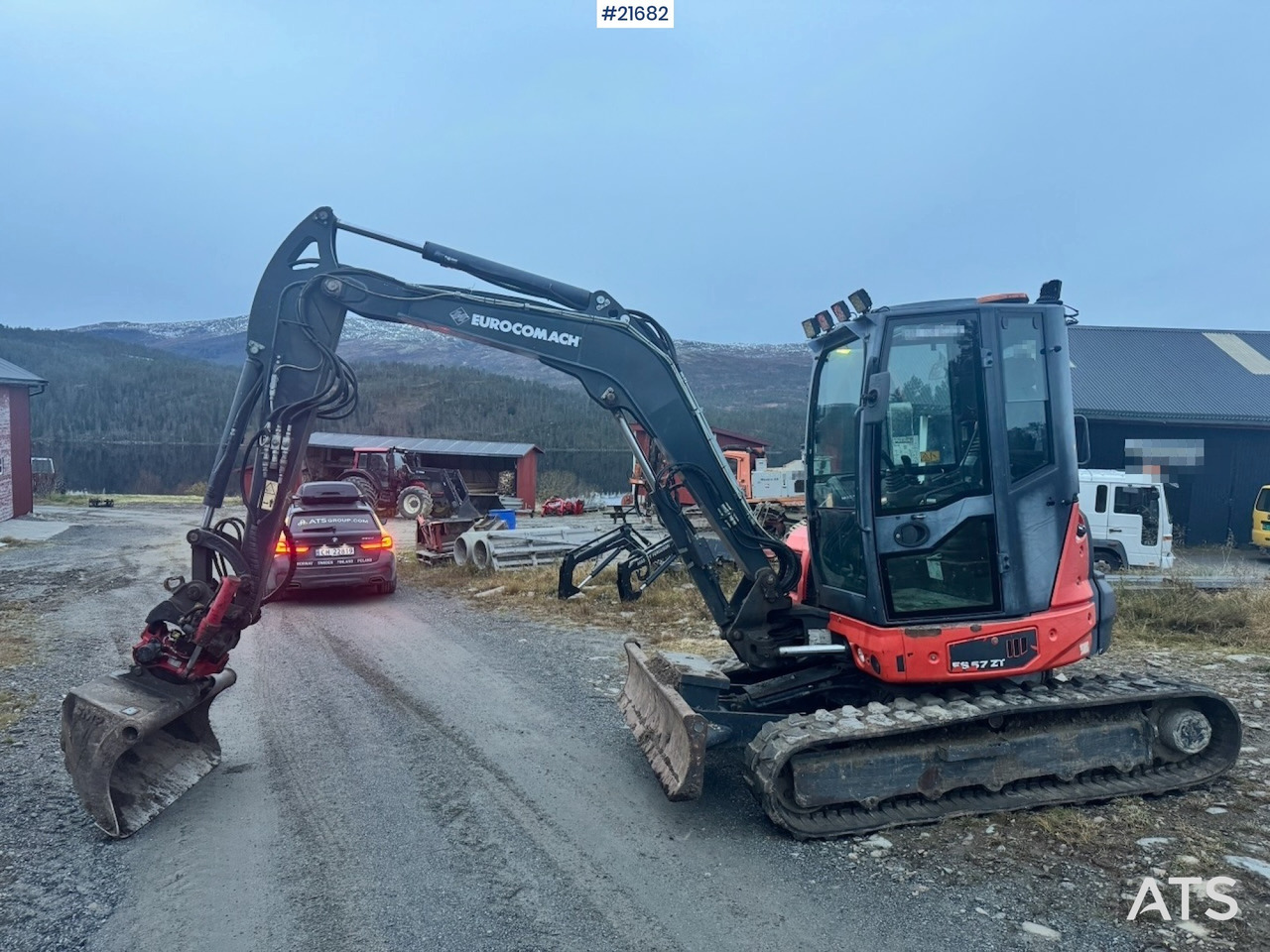 Euromach Eurocomach ES57 Beltegraver m/ Rototilt og 2 skuffer. 1920 timer. - Ερπυστριοφόρος εκσκαφέας: φωτογραφία 2 Euromach Eurocomach ES57 Beltegraver m/ Rototilt og 2 skuffer. 1920 timer. - Ερπυστριοφόρος εκσκαφέας: φωτογραφία 2