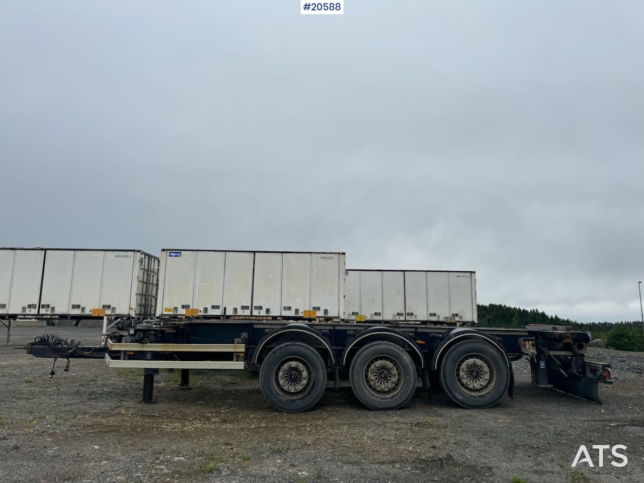 F.A.G 2015 F.A.G Containerkjerre – med tipp - Ρυμούλκα μεταφοράς εμπορευματοκιβωτίων/ Κινητό αμάξωμα: φωτογραφία 2 F.A.G 2015 F.A.G Containerkjerre – med tipp - Ρυμούλκα μεταφοράς εμπορευματοκιβωτίων/ Κινητό αμάξωμα: φωτογραφία 2