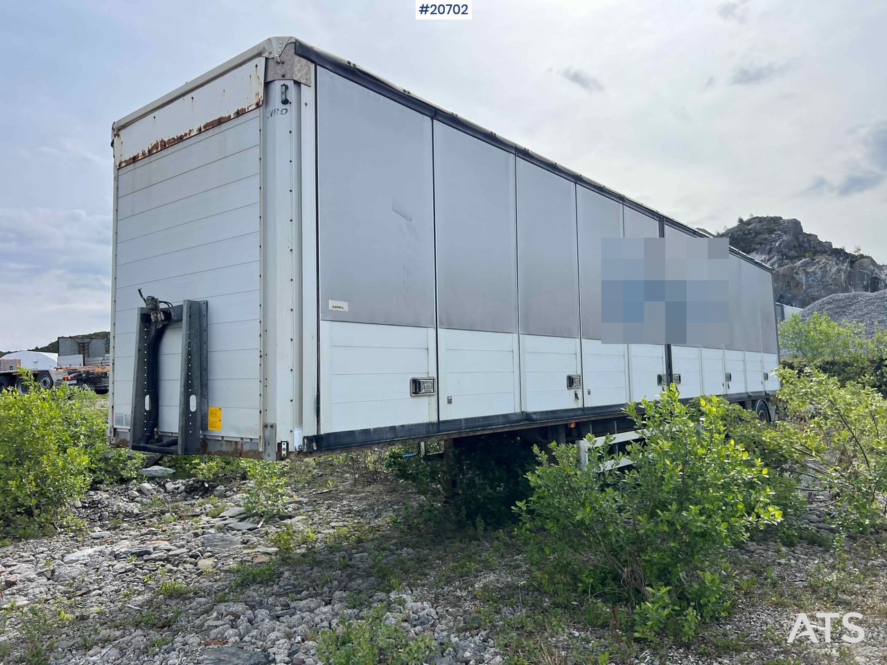 HRD 3 akslet kapelltralle rep.objekt m/ full sideåpning - Επικαθήμενο κόφα: φωτογραφία 3 HRD 3 akslet kapelltralle rep.objekt m/ full sideåpning - Επικαθήμενο κόφα: φωτογραφία 3