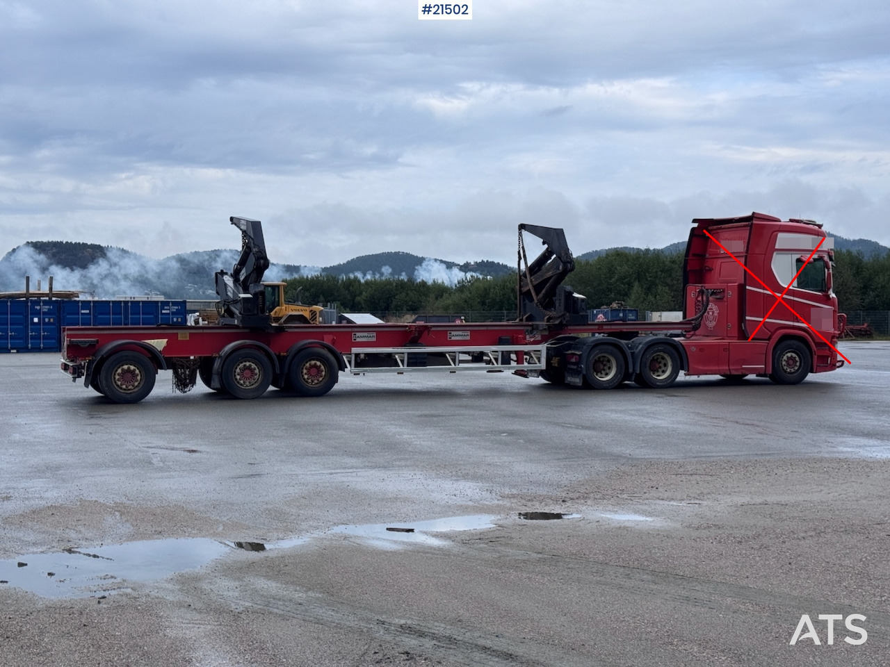 Hammar 195 S Sidelaster - Επικαθήμενο σασί: φωτογραφία 1 Hammar 195 S Sidelaster - Επικαθήμενο σασί: φωτογραφία 1