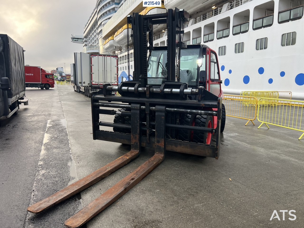 Hangcha CPCD120 Gaffeltruck m/ hydrauliske gafler, sideforskyvning og lite timer - Πετρελαιοκίνητο περονοφόρο: φωτογραφία 3 Hangcha CPCD120 Gaffeltruck m/ hydrauliske gafler, sideforskyvning og lite timer - Πετρελαιοκίνητο περονοφόρο: φωτογραφία 3