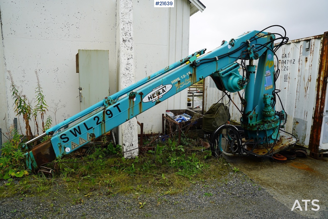 Heila Heila HMR12-1S kran med vinsj (stått på båt) - Γερανός παπαγάλος: φωτογραφία 2 Heila Heila HMR12-1S kran med vinsj (stått på båt) - Γερανός παπαγάλος: φωτογραφία 2