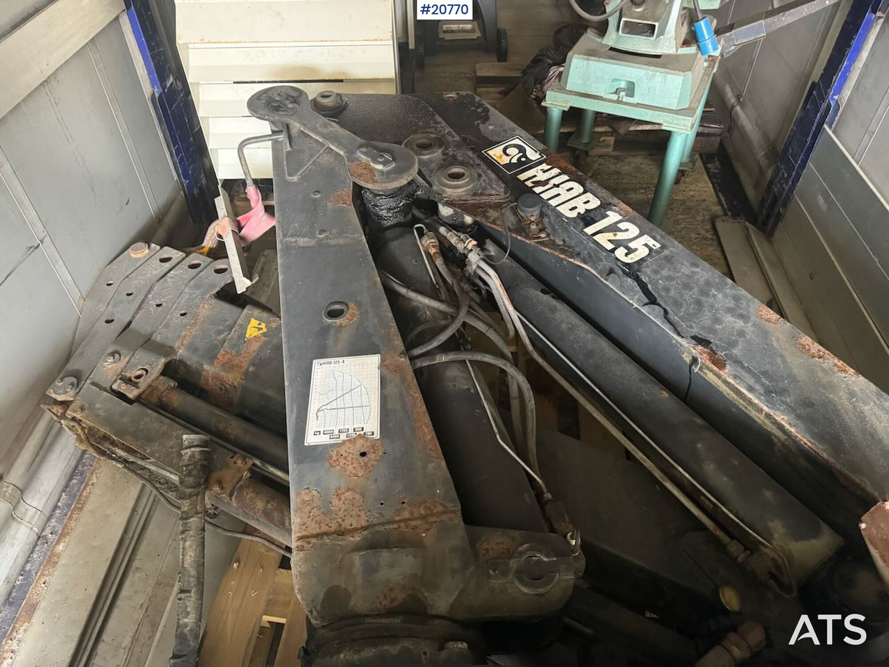 Hiab 125-4 - Γερανός παπαγάλος: φωτογραφία 3 Hiab 125-4 - Γερανός παπαγάλος: φωτογραφία 3