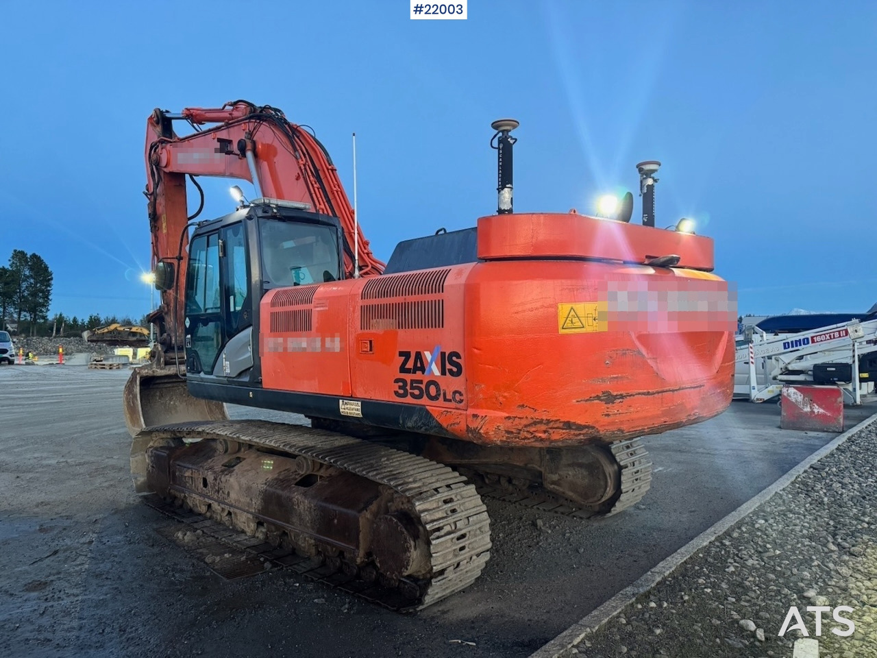Hitachi 2013 Hitachi ZX350LC-5B Beltegraver m/ Graveskuffe og GPS. - Εκσκαφέας: φωτογραφία 5 Hitachi 2013 Hitachi ZX350LC-5B Beltegraver m/ Graveskuffe og GPS. - Εκσκαφέας: φωτογραφία 5