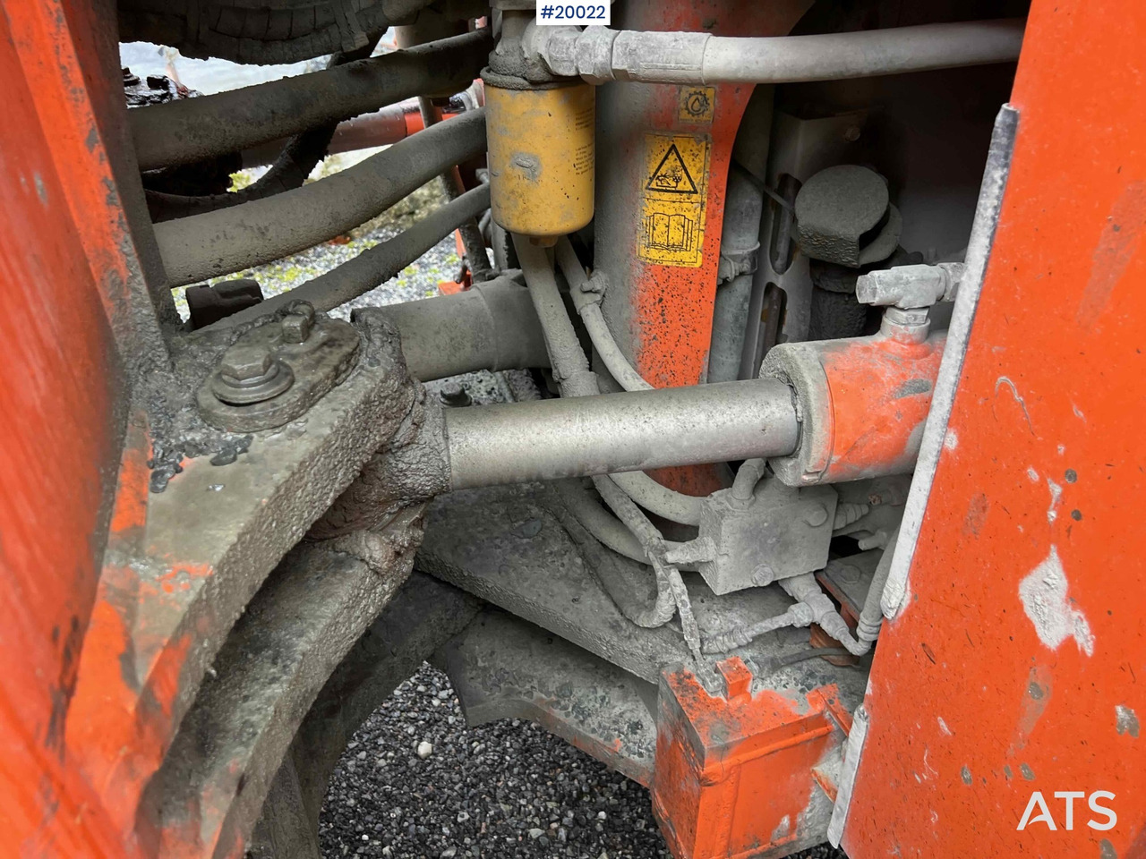 Ελαστιχοφόρος φορτωτής Hitachi zw370-6 hjullaster m / vekt, skriver og skuffe: φωτογραφία 38