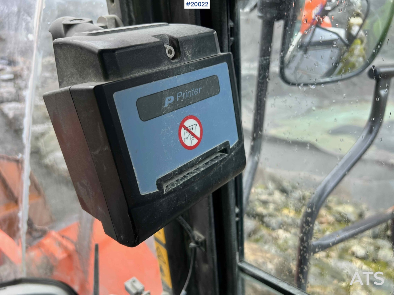 Ελαστιχοφόρος φορτωτής Hitachi zw370-6 hjullaster m / vekt, skriver og skuffe: φωτογραφία 28