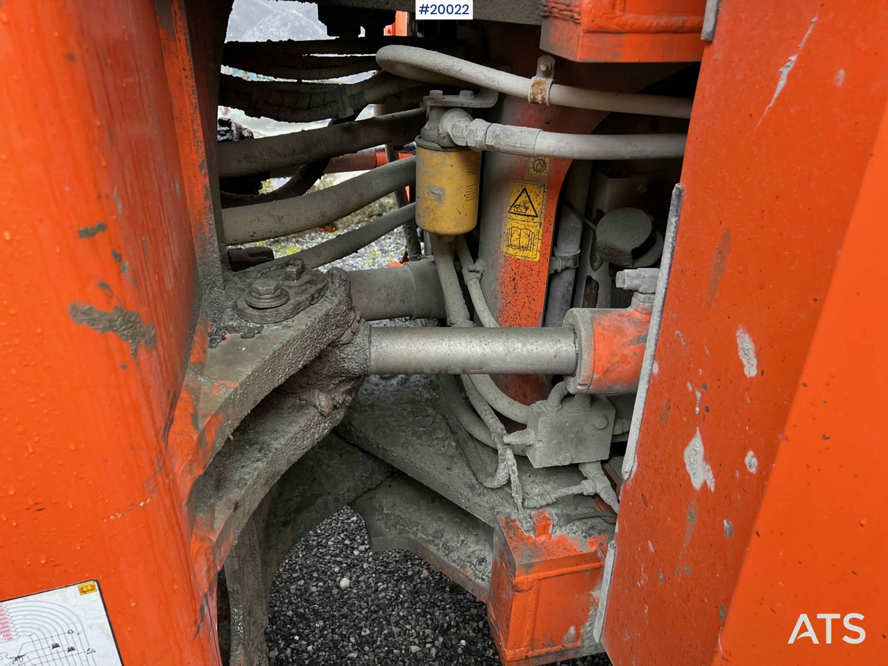 Ελαστιχοφόρος φορτωτής Hitachi zw370-6 hjullaster m / vekt, skriver og skuffe: φωτογραφία 41