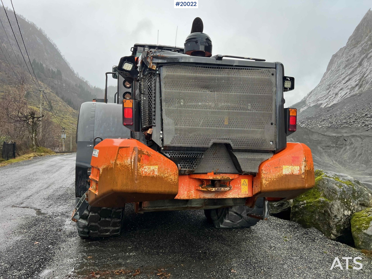 Ελαστιχοφόρος φορτωτής Hitachi zw370-6 hjullaster m / vekt, skriver og skuffe: φωτογραφία 13