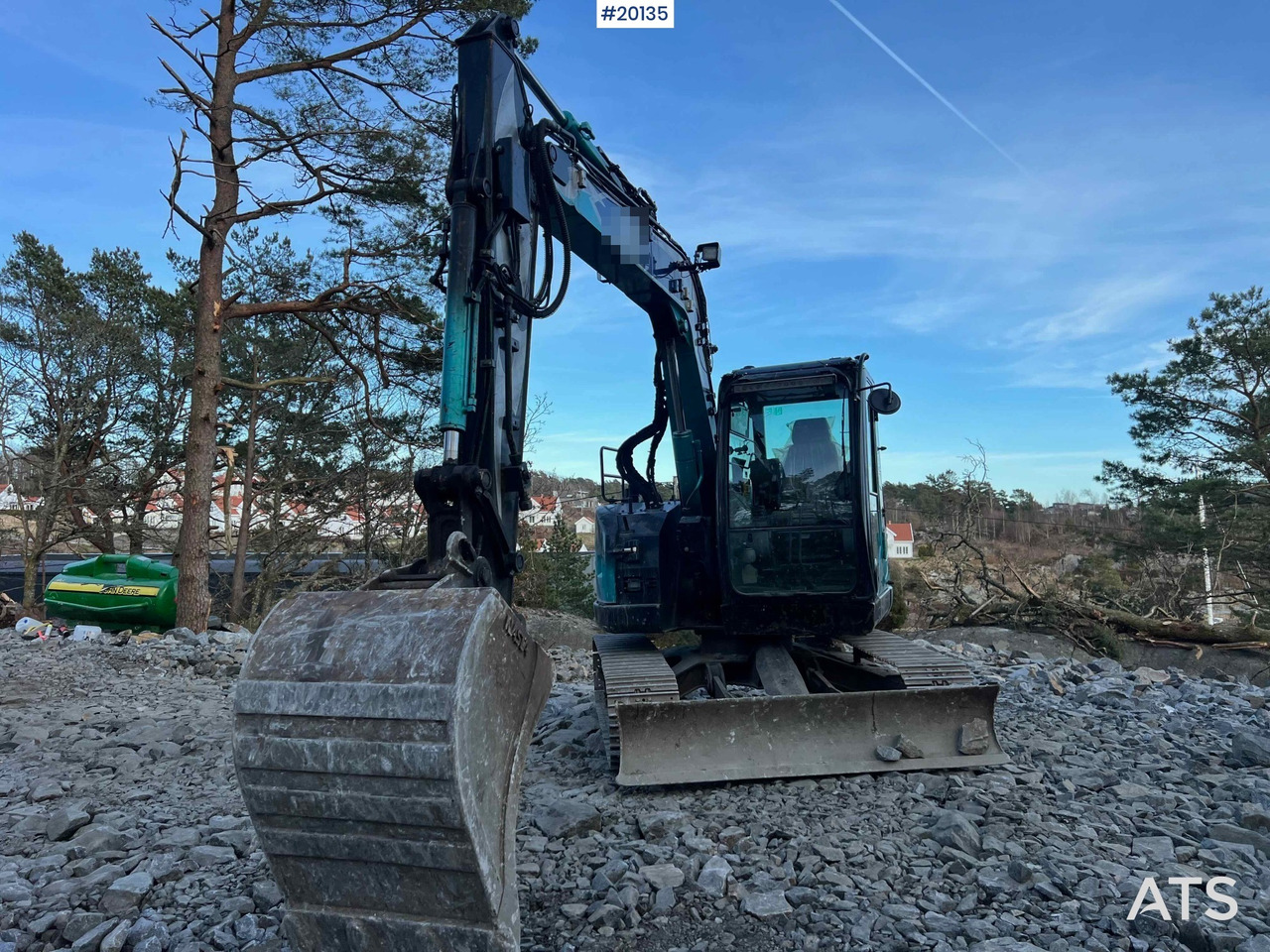 Hitachi zx85us-6 gravemaskin m/ graveskuffe, hydraulisk pusseskuffe, klype - Εκσκαφέας: φωτογραφία 2 Hitachi zx85us-6 gravemaskin m/ graveskuffe, hydraulisk pusseskuffe, klype - Εκσκαφέας: φωτογραφία 2