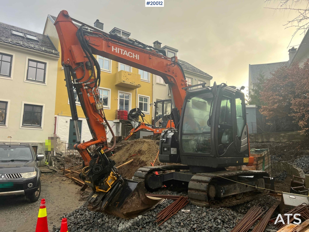 Hitachi zx85us-6 gravemaskin m/ rototilt med klype og pusseskuffe - Εκσκαφέας: φωτογραφία 5 Hitachi zx85us-6 gravemaskin m/ rototilt med klype og pusseskuffe - Εκσκαφέας: φωτογραφία 5