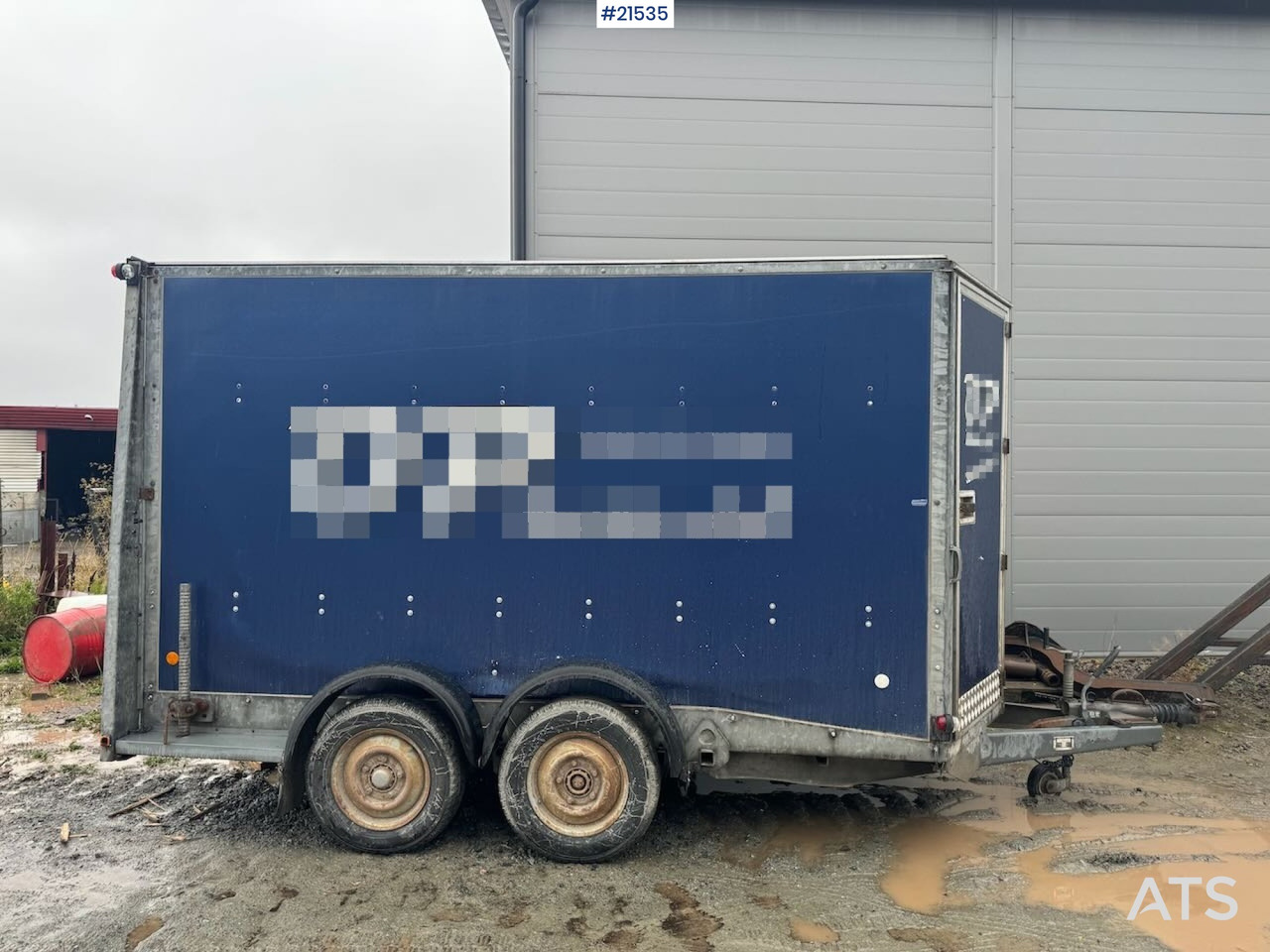 Ifor Williams skaphenger - Ρυμούλκα κόφα: φωτογραφία 1 Ifor Williams skaphenger - Ρυμούλκα κόφα: φωτογραφία 1