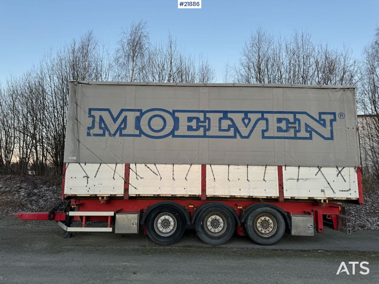 Istrail 3-akslet Containerkjerre - Ρυμούλκα μεταφοράς εμπορευματοκιβωτίων/ Κινητό αμάξωμα: φωτογραφία 1 Istrail 3-akslet Containerkjerre - Ρυμούλκα μεταφοράς εμπορευματοκιβωτίων/ Κινητό αμάξωμα: φωτογραφία 1