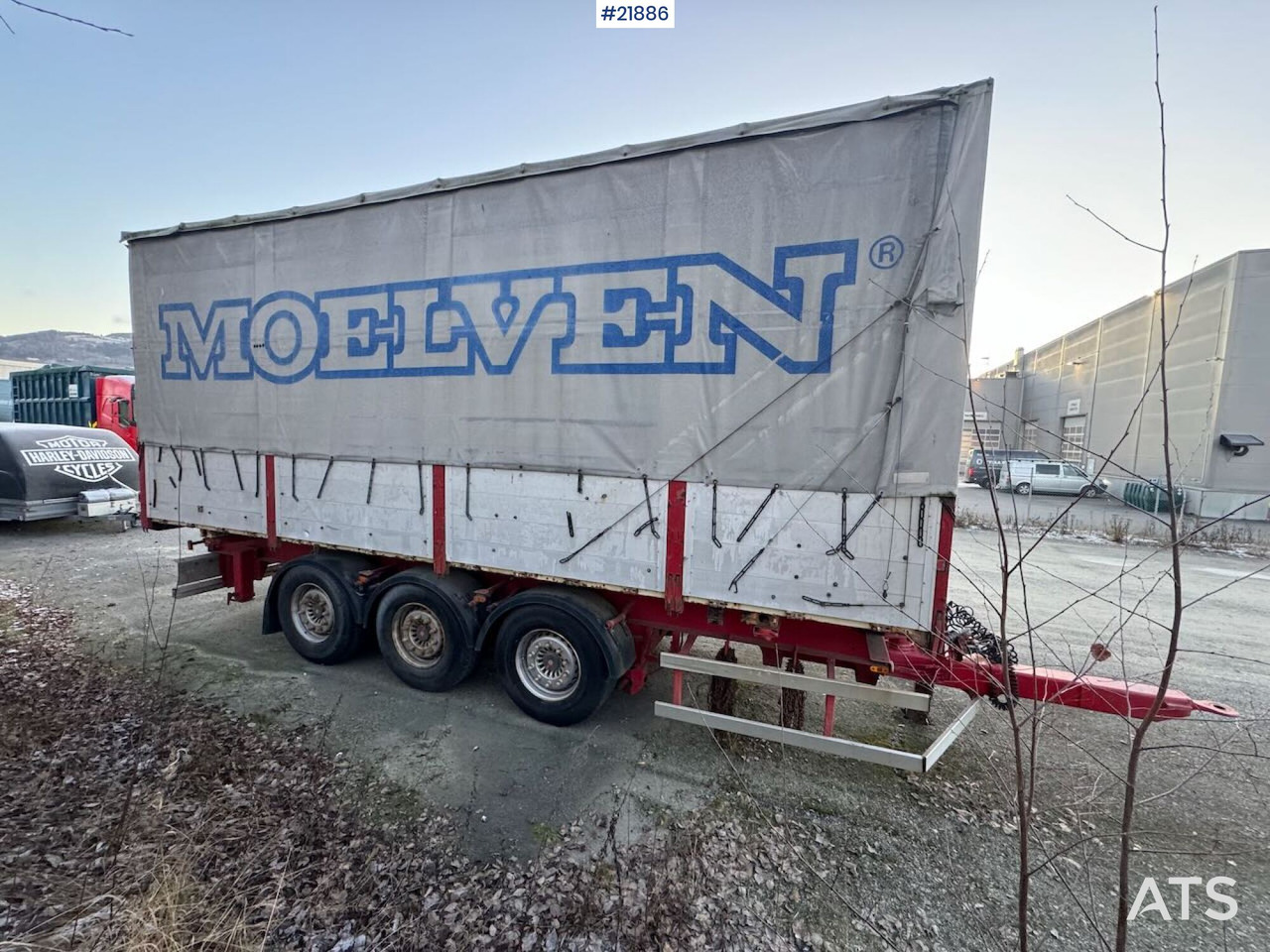 Istrail 3-akslet Containerkjerre - Ρυμούλκα μεταφοράς εμπορευματοκιβωτίων/ Κινητό αμάξωμα: φωτογραφία 5 Istrail 3-akslet Containerkjerre - Ρυμούλκα μεταφοράς εμπορευματοκιβωτίων/ Κινητό αμάξωμα: φωτογραφία 5