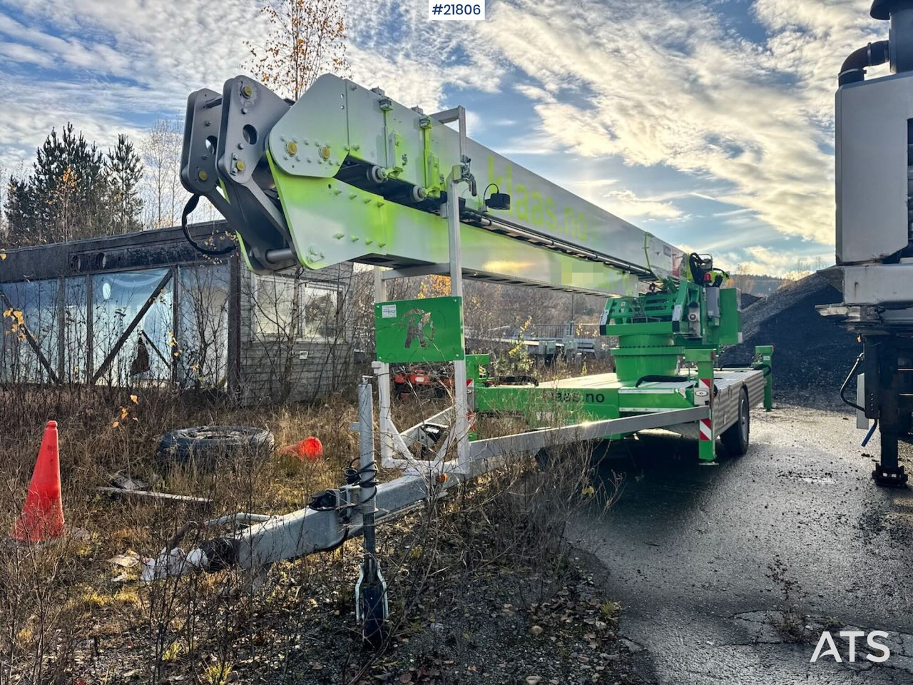 Αυτοανεγειρόμενος γερανός Klaas K21-30 Byggekran. 340 timer!: φωτογραφία 7 Αυτοανεγειρόμενος γερανός Klaas K21-30 Byggekran. 340 timer!: φωτογραφία 7