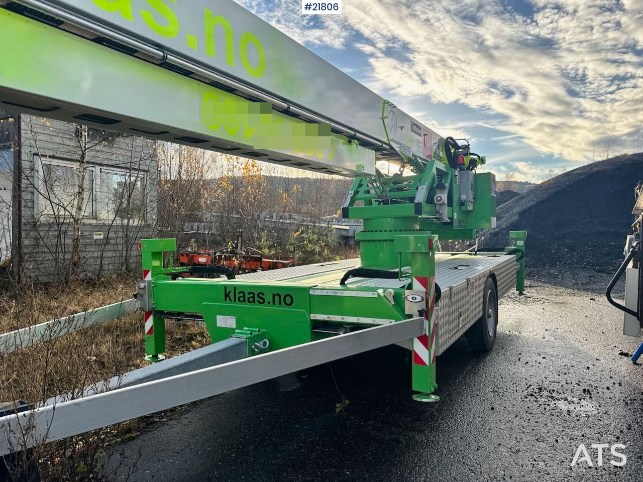 Αυτοανεγειρόμενος γερανός Klaas K21-30 Byggekran. 340 timer!: φωτογραφία 6 Αυτοανεγειρόμενος γερανός Klaas K21-30 Byggekran. 340 timer!: φωτογραφία 6