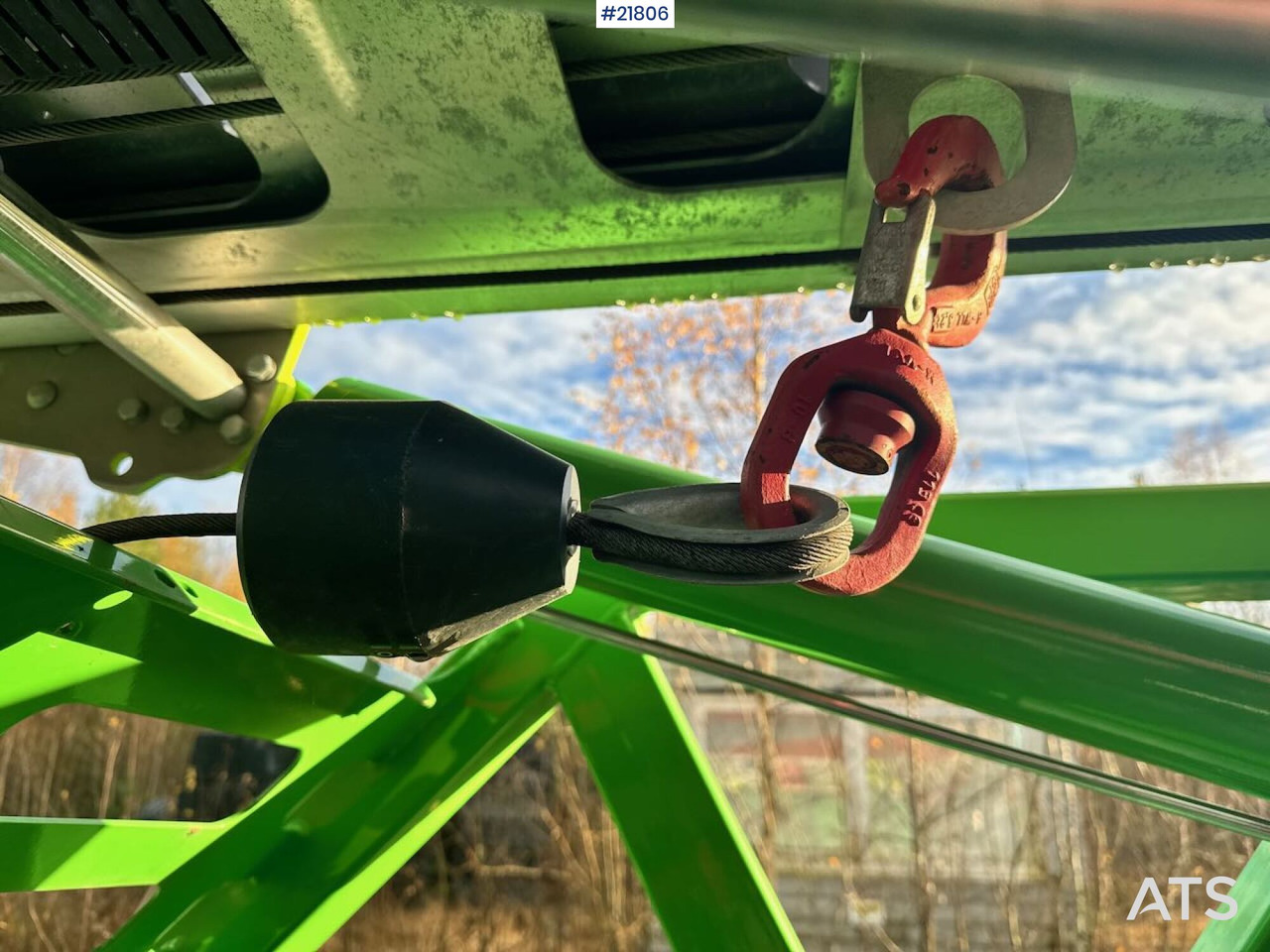 Αυτοανεγειρόμενος γερανός Klaas K21-30 Byggekran. 340 timer!: φωτογραφία 24 Αυτοανεγειρόμενος γερανός Klaas K21-30 Byggekran. 340 timer!: φωτογραφία 24