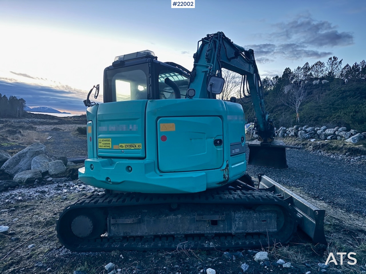 Kobelco 2016 Kobelco SK75SR Beltegraver m/ Rototilt og Pusseskuffe. - Εκσκαφέας: φωτογραφία 4 Kobelco 2016 Kobelco SK75SR Beltegraver m/ Rototilt og Pusseskuffe. - Εκσκαφέας: φωτογραφία 4