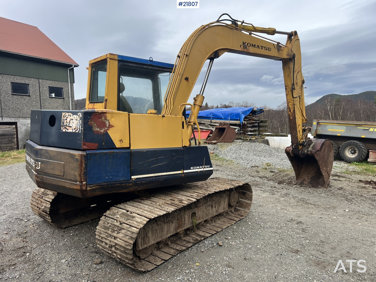 Komatsu pc60-5 gravemaskin m/ renskeskuffe,soldeskuffe og smalskuffe - Εκσκαφέας: φωτογραφία 4 Komatsu pc60-5 gravemaskin m/ renskeskuffe,soldeskuffe og smalskuffe - Εκσκαφέας: φωτογραφία 4