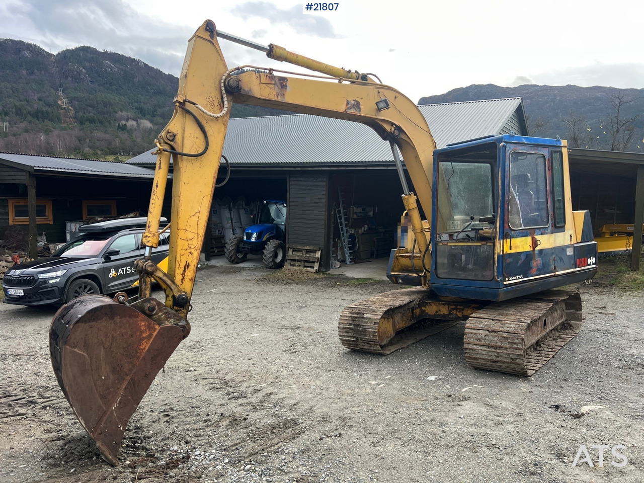 Komatsu pc60-5 gravemaskin m/ renskeskuffe,soldeskuffe og smalskuffe - Εκσκαφέας: φωτογραφία 1 Komatsu pc60-5 gravemaskin m/ renskeskuffe,soldeskuffe og smalskuffe - Εκσκαφέας: φωτογραφία 1
