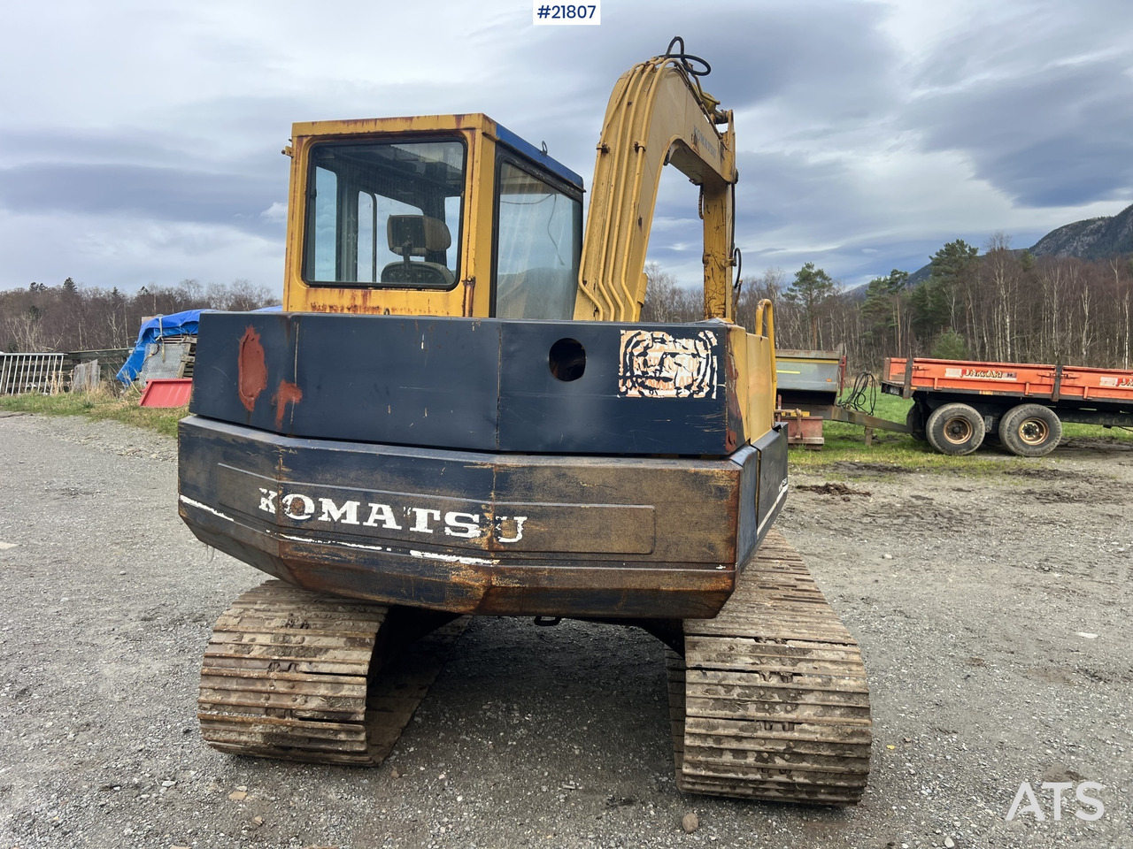 Komatsu pc60-5 gravemaskin m/ renskeskuffe,soldeskuffe og smalskuffe - Εκσκαφέας: φωτογραφία 5 Komatsu pc60-5 gravemaskin m/ renskeskuffe,soldeskuffe og smalskuffe - Εκσκαφέας: φωτογραφία 5