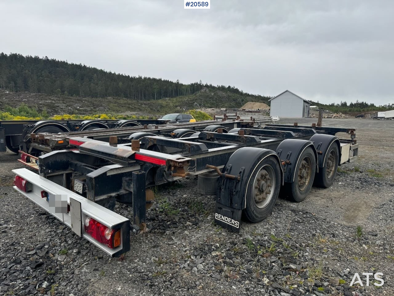 Konar 2016 Konar Containerkjerre - Ρυμούλκα μεταφοράς εμπορευματοκιβωτίων/ Κινητό αμάξωμα: φωτογραφία 5 Konar 2016 Konar Containerkjerre - Ρυμούλκα μεταφοράς εμπορευματοκιβωτίων/ Κινητό αμάξωμα: φωτογραφία 5