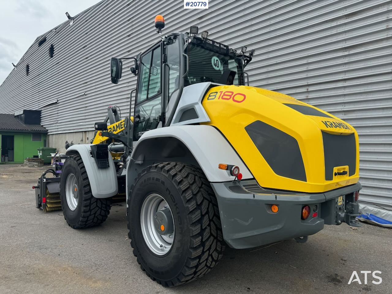 Kramer 8180 - Ελαστιχοφόρος φορτωτής: φωτογραφία 3 Kramer 8180 - Ελαστιχοφόρος φορτωτής: φωτογραφία 3