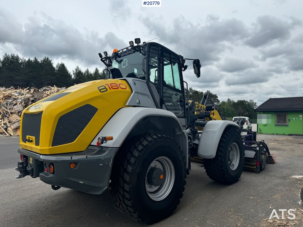 Kramer 8180 - Ελαστιχοφόρος φορτωτής: φωτογραφία 5 Kramer 8180 - Ελαστιχοφόρος φορτωτής: φωτογραφία 5