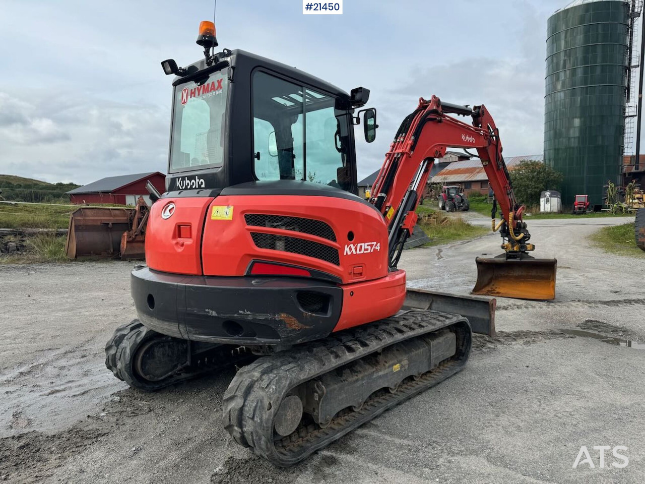 Kubota KX 057-4 - Ερπυστριοφόρος εκσκαφέας: φωτογραφία 5 Kubota KX 057-4 - Ερπυστριοφόρος εκσκαφέας: φωτογραφία 5