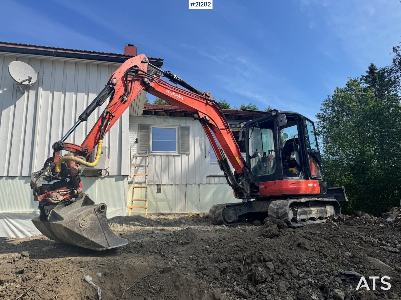 Kubota KX057-4 - Ερπυστριοφόρος εκσκαφέας: φωτογραφία 2 Kubota KX057-4 - Ερπυστριοφόρος εκσκαφέας: φωτογραφία 2