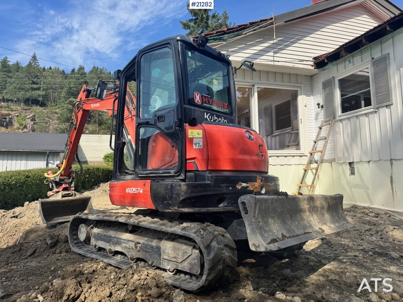 Kubota KX057-4 - Ερπυστριοφόρος εκσκαφέας: φωτογραφία 5 Kubota KX057-4 - Ερπυστριοφόρος εκσκαφέας: φωτογραφία 5