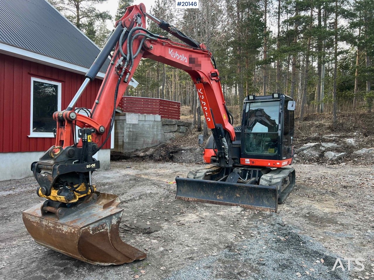 Kubota KX080-4 - Εκσκαφέας: φωτογραφία 2 Kubota KX080-4 - Εκσκαφέας: φωτογραφία 2