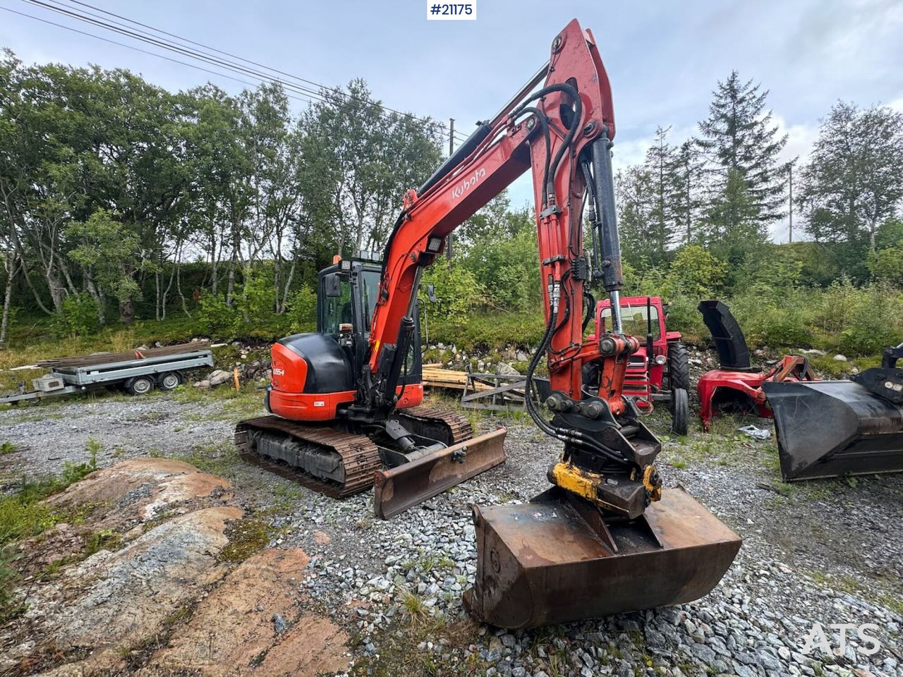 Kubota U 55-4 - Μίνι εκσκαφέας: φωτογραφία 3 Kubota U 55-4 - Μίνι εκσκαφέας: φωτογραφία 3