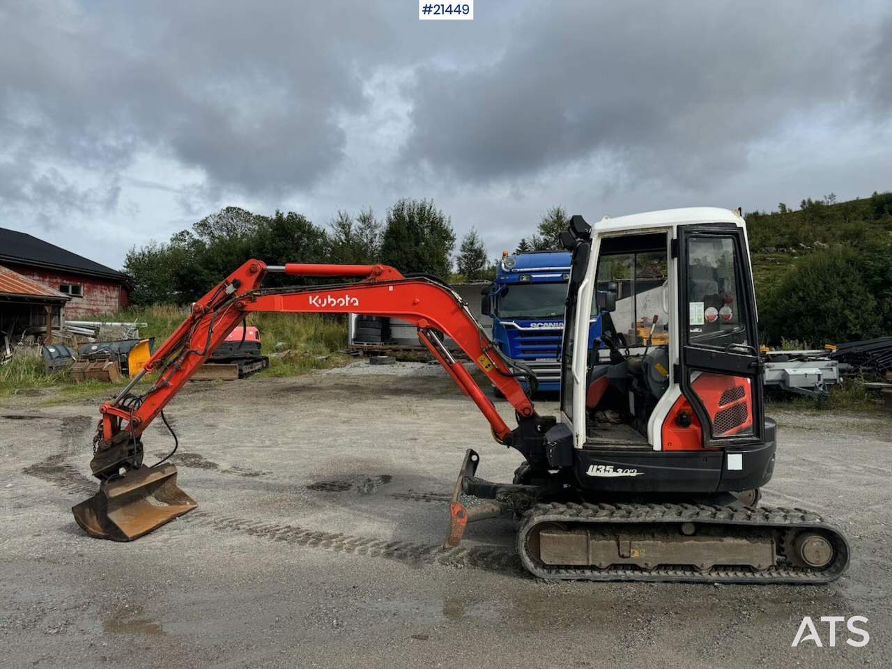 Kubota U35-3 - Μίνι εκσκαφέας: φωτογραφία 2 Kubota U35-3 - Μίνι εκσκαφέας: φωτογραφία 2