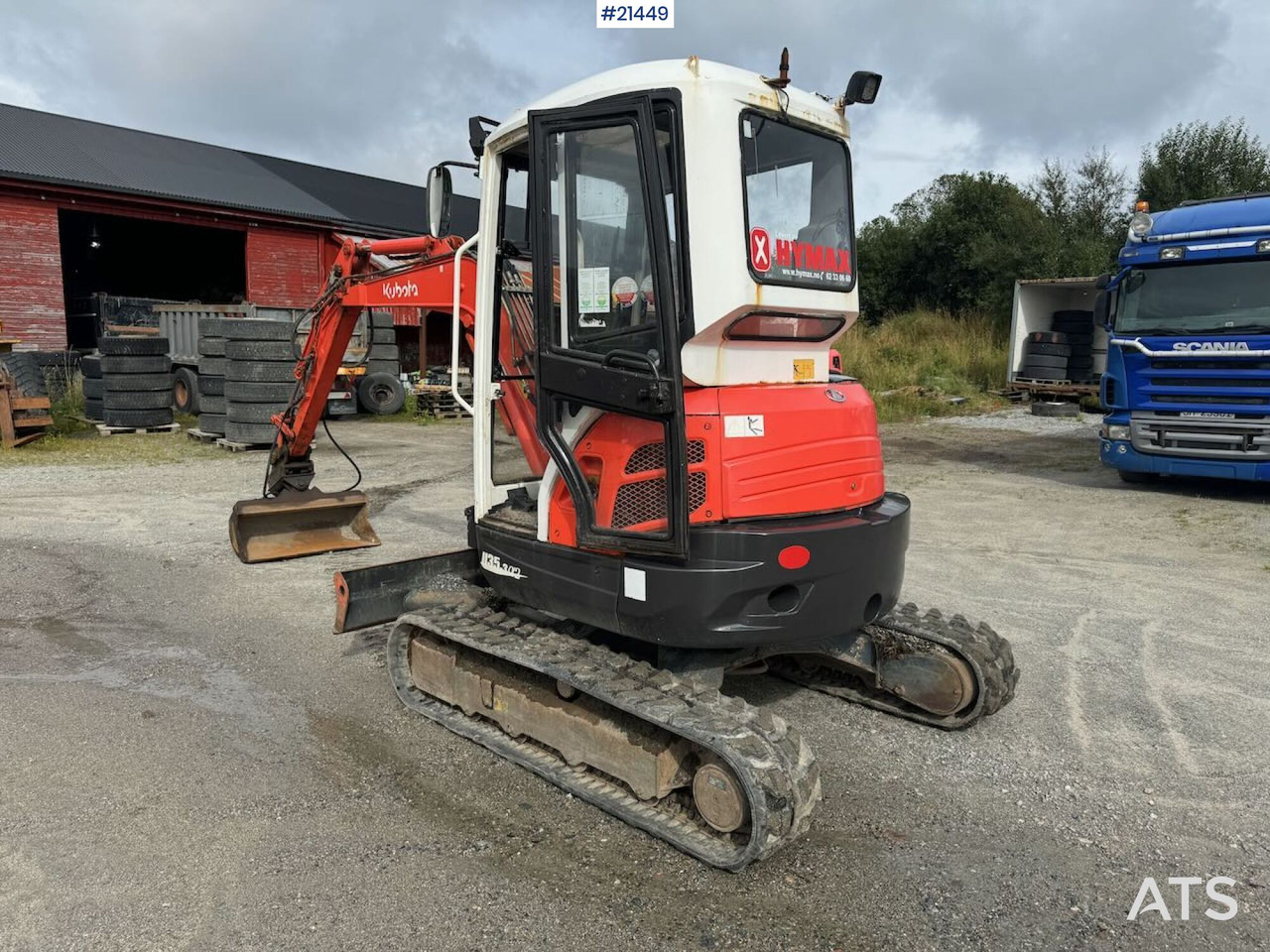 Kubota U35-3 - Μίνι εκσκαφέας: φωτογραφία 3 Kubota U35-3 - Μίνι εκσκαφέας: φωτογραφία 3