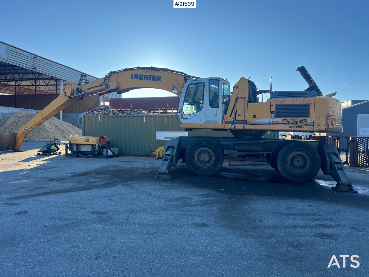 Liebherr A934 C HD Lintronic Hjulmaskin m/ hevbar hytte og klype - Τροχοφόρος εκσκαφέας: φωτογραφία 1 Liebherr A934 C HD Lintronic Hjulmaskin m/ hevbar hytte og klype - Τροχοφόρος εκσκαφέας: φωτογραφία 1