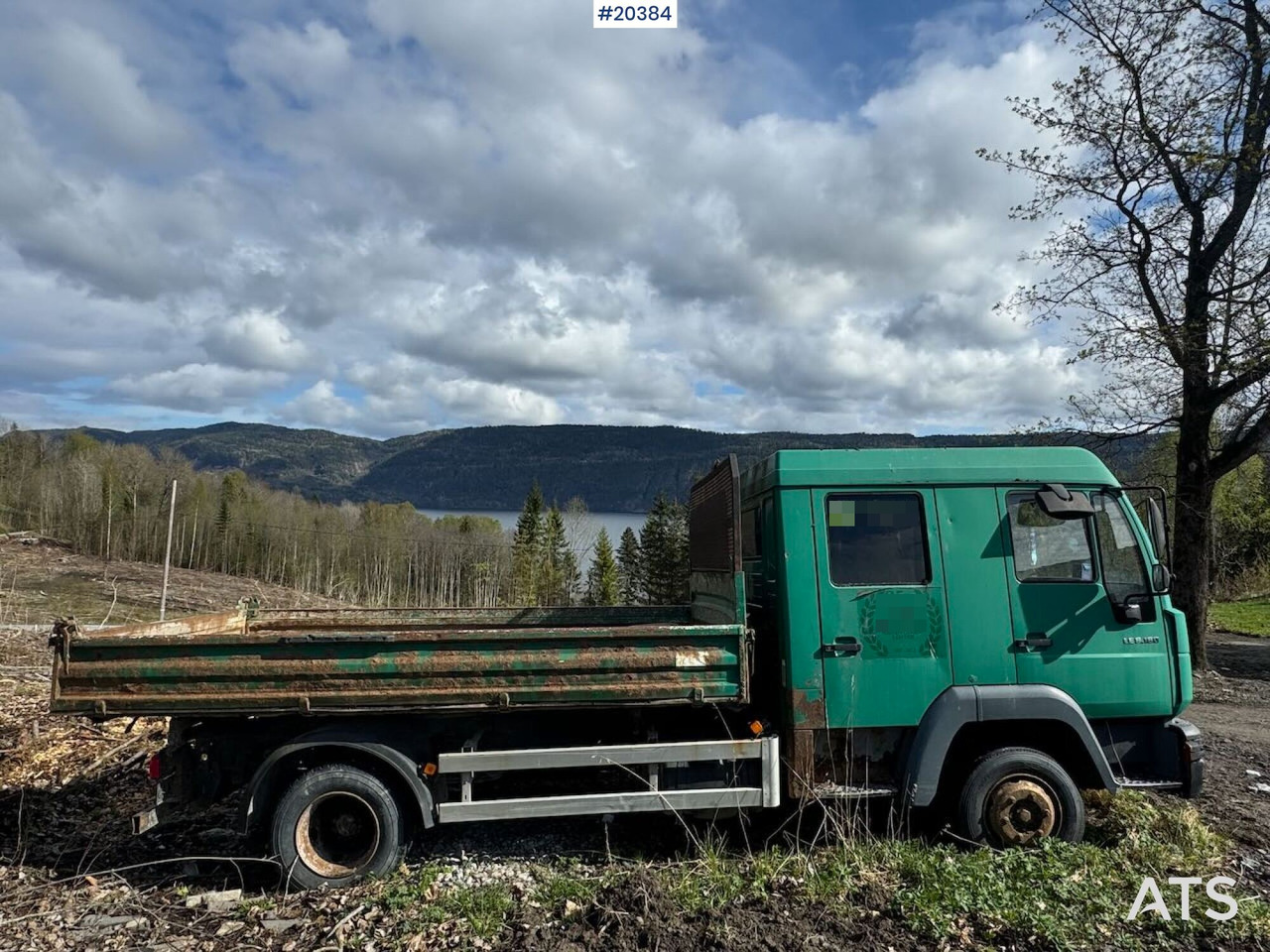 Φορτηγό με ανοιχτή καρότσα MAN MAN LE 8.180 Planbil: φωτογραφία 7