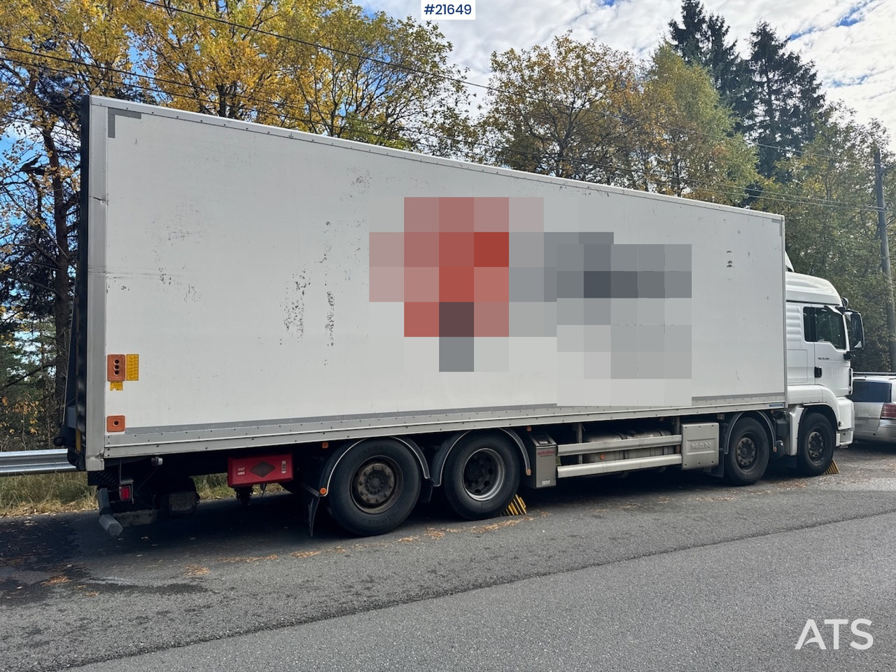 MAN MAN TGS 35.480 8x2 Skapbil m/ Full sideåpning. - Φορτηγό κόφα: φωτογραφία 5 MAN MAN TGS 35.480 8x2 Skapbil m/ Full sideåpning. - Φορτηγό κόφα: φωτογραφία 5