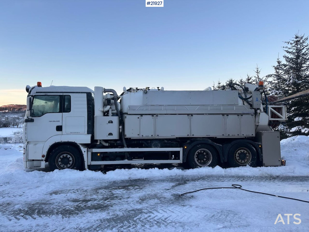 MAN TGA 26.430 6x2 sug-/spylebil m/ Maskoflex påbygg. SE VIDEO. - Όχημα εκκένωσης βόθρων: φωτογραφία 3 MAN TGA 26.430 6x2 sug-/spylebil m/ Maskoflex påbygg. SE VIDEO. - Όχημα εκκένωσης βόθρων: φωτογραφία 3