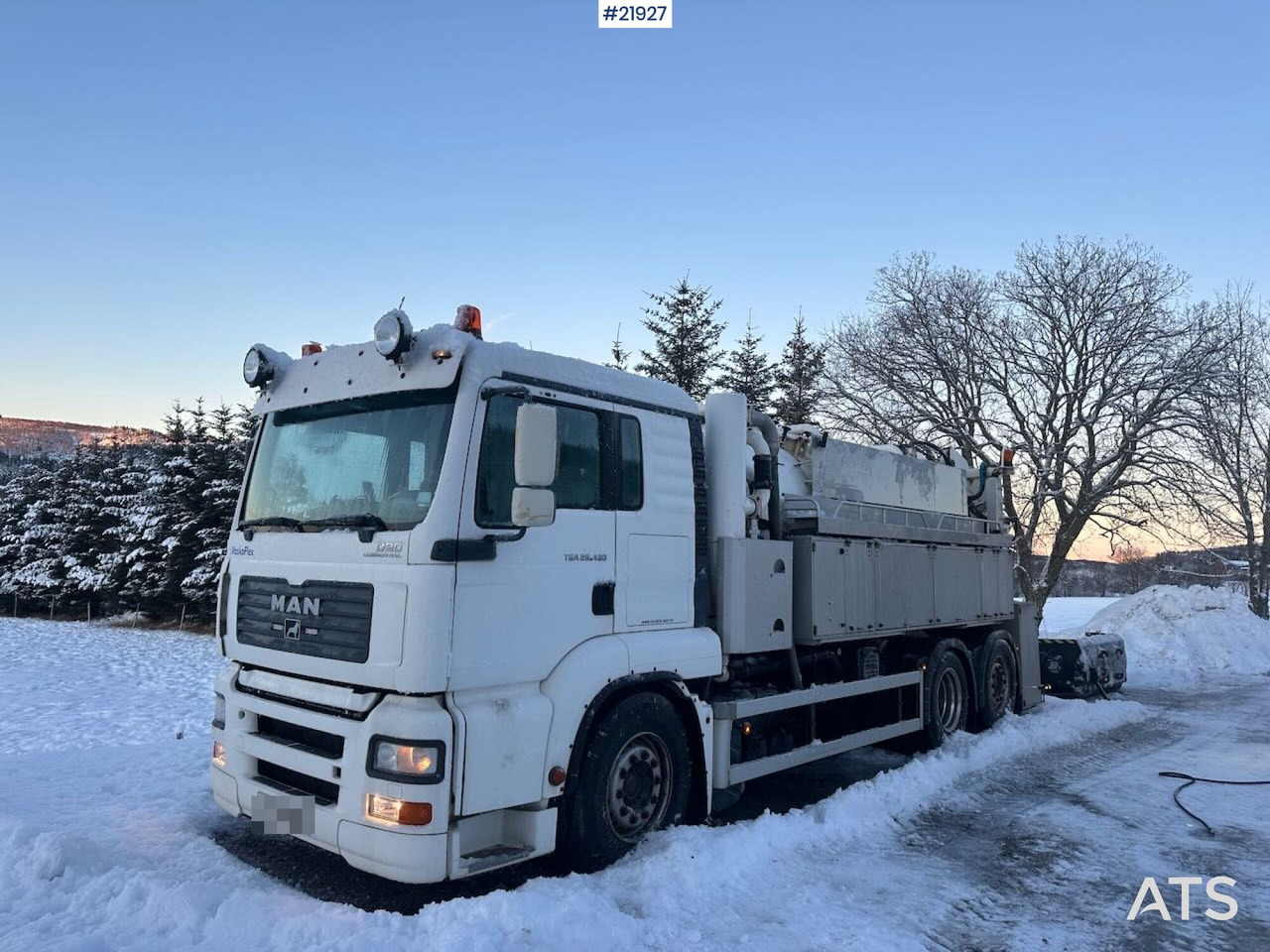 MAN TGA 26.430 6x2 sug-/spylebil m/ Maskoflex påbygg. SE VIDEO. - Όχημα εκκένωσης βόθρων: φωτογραφία 2 MAN TGA 26.430 6x2 sug-/spylebil m/ Maskoflex påbygg. SE VIDEO. - Όχημα εκκένωσης βόθρων: φωτογραφία 2