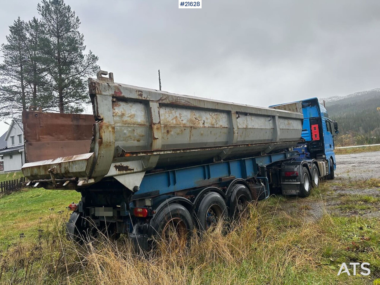 MAN TGA 28.530 6x2 trekkvogn m/ 1987 L.A.G Bree 3 akslet tippsemi SE VIDEO - Τράκτορας: φωτογραφία 3 MAN TGA 28.530 6x2 trekkvogn m/ 1987 L.A.G Bree 3 akslet tippsemi SE VIDEO - Τράκτορας: φωτογραφία 3