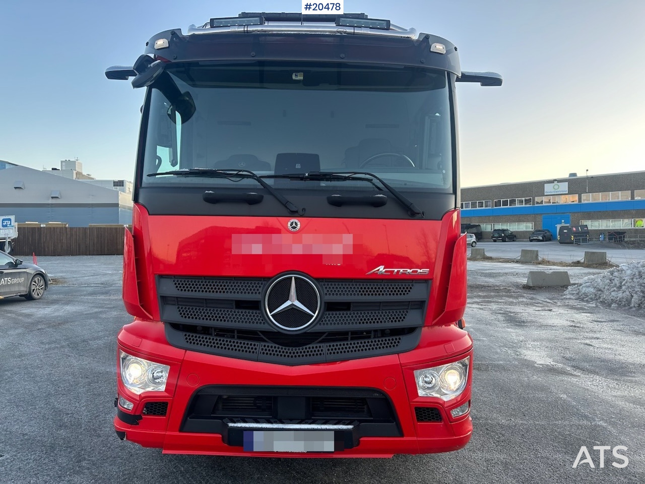 Mercedes 2021 - Απορριμματοφόρο: φωτογραφία 3 Mercedes 2021 - Απορριμματοφόρο: φωτογραφία 3