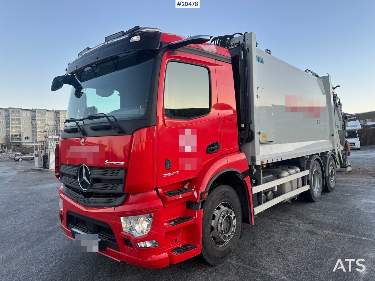 Mercedes 2021 - Απορριμματοφόρο: φωτογραφία 2 Mercedes 2021 - Απορριμματοφόρο: φωτογραφία 2
