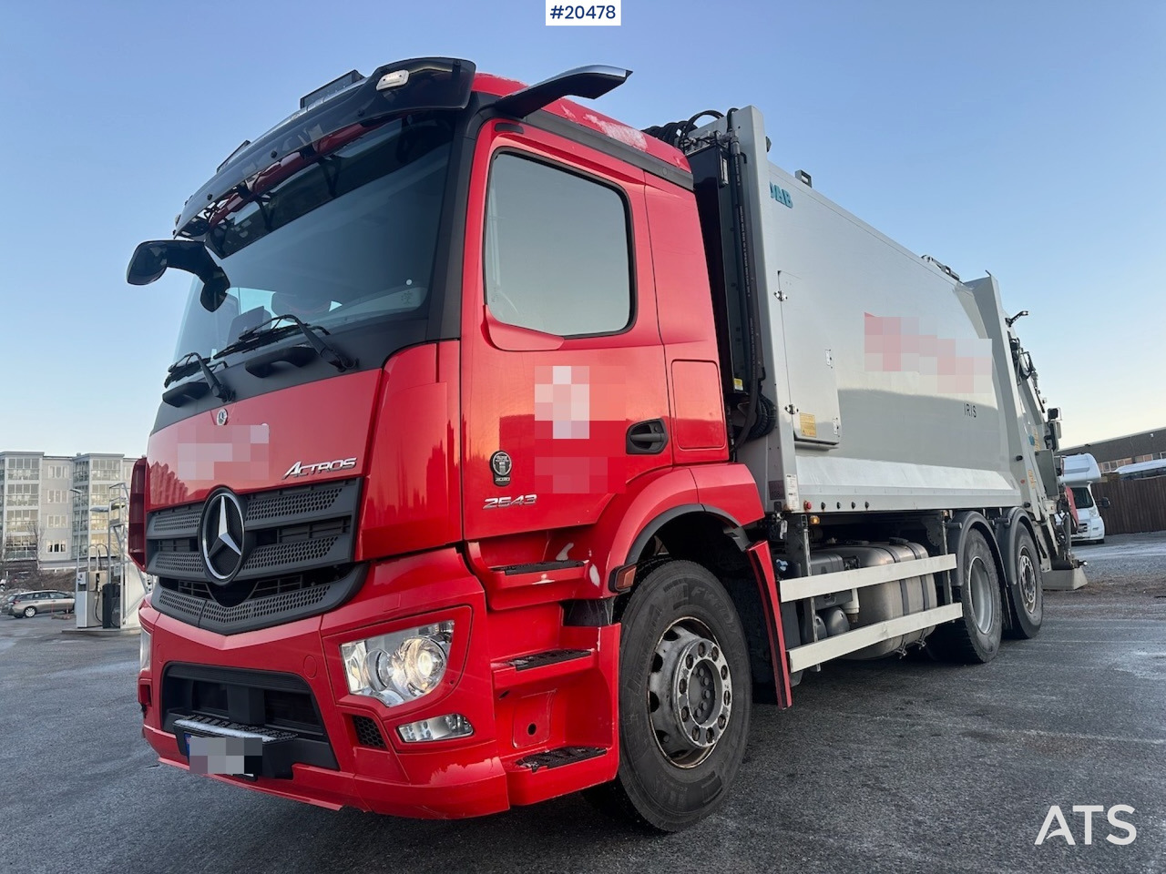 Mercedes 2021 - Απορριμματοφόρο: φωτογραφία 1 Mercedes 2021 - Απορριμματοφόρο: φωτογραφία 1