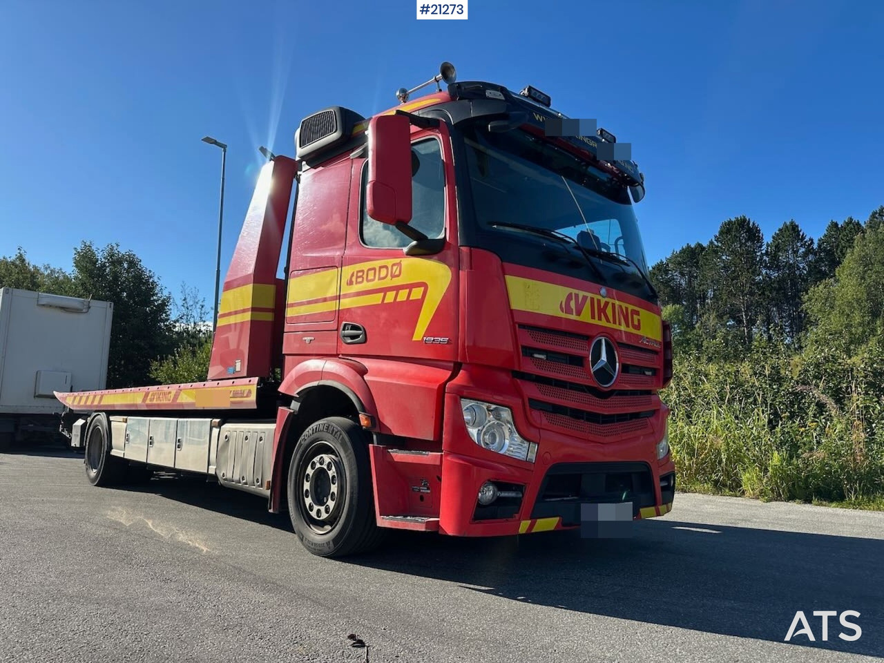 Mercedes ACTROS 1935 - Φορτηγό ρυμούλκησης: φωτογραφία 1 Mercedes ACTROS 1935 - Φορτηγό ρυμούλκησης: φωτογραφία 1