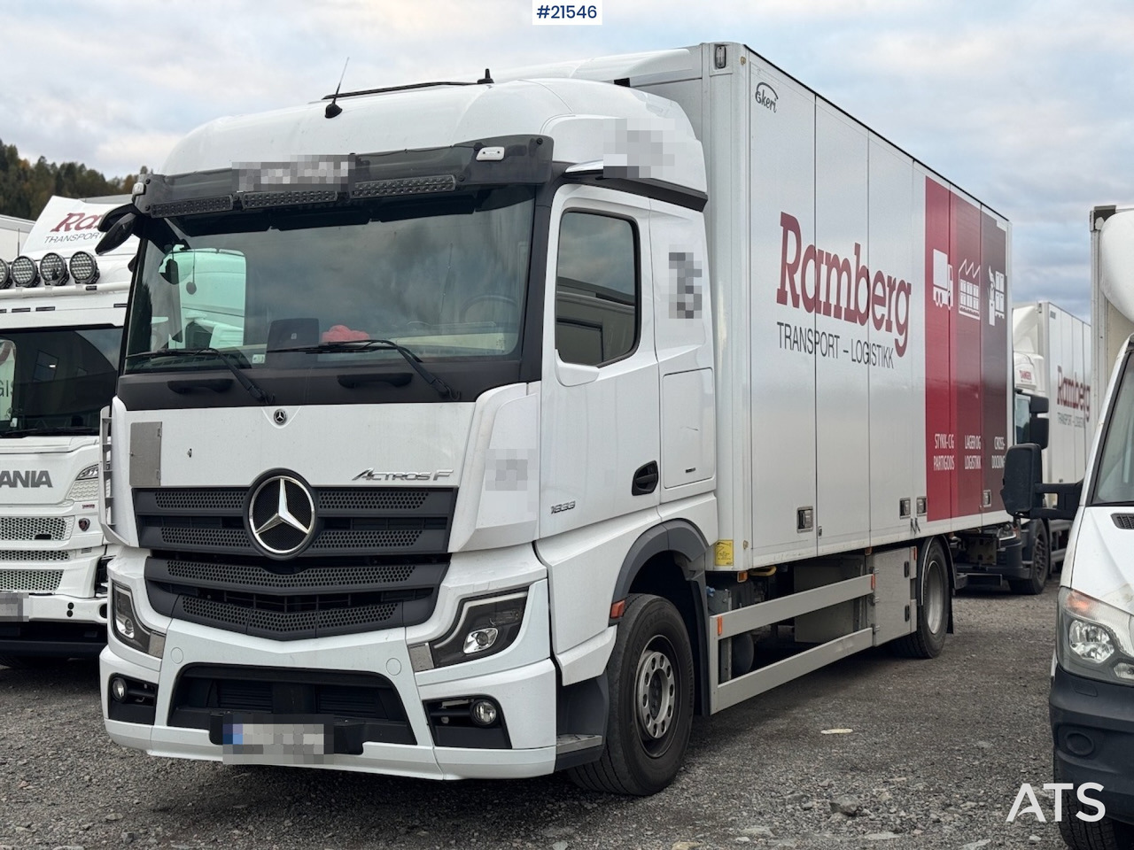 Mercedes Actros 1833 - Φορτηγό κόφα: φωτογραφία 2 Mercedes Actros 1833 - Φορτηγό κόφα: φωτογραφία 2