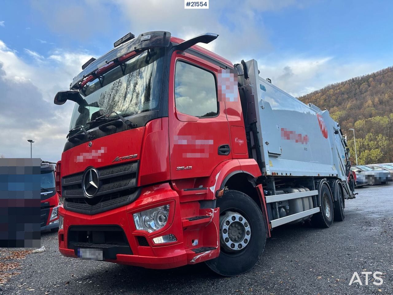 Mercedes Actros 2543 - Απορριμματοφόρο: φωτογραφία 3 Mercedes Actros 2543 - Απορριμματοφόρο: φωτογραφία 3